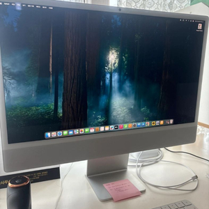 애플 아이맥24 M4 실버256기가