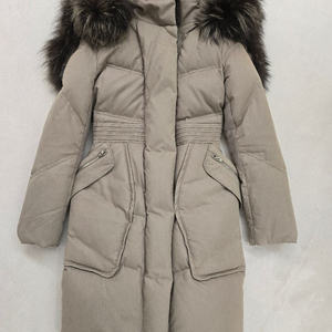 미샤 구스 롱패딩