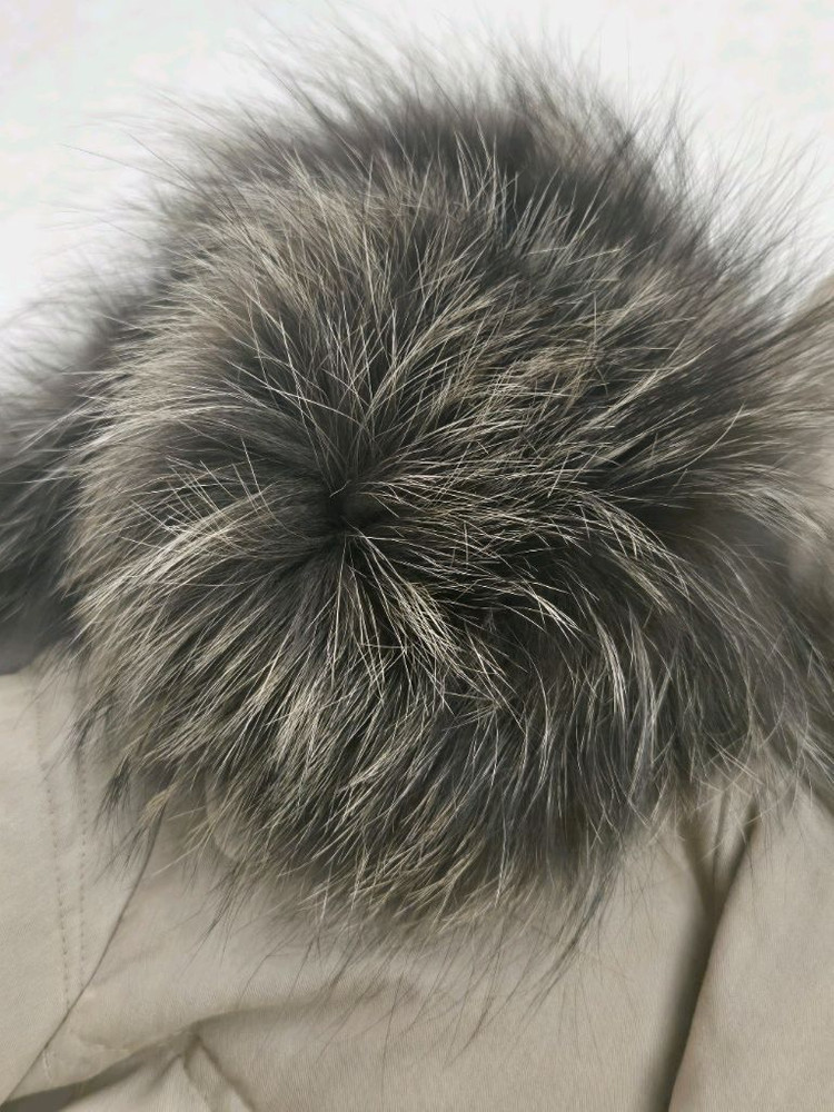 미샤 구스 롱패딩--7