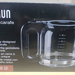 브라운 유리 커피메이커 12컵 새상품