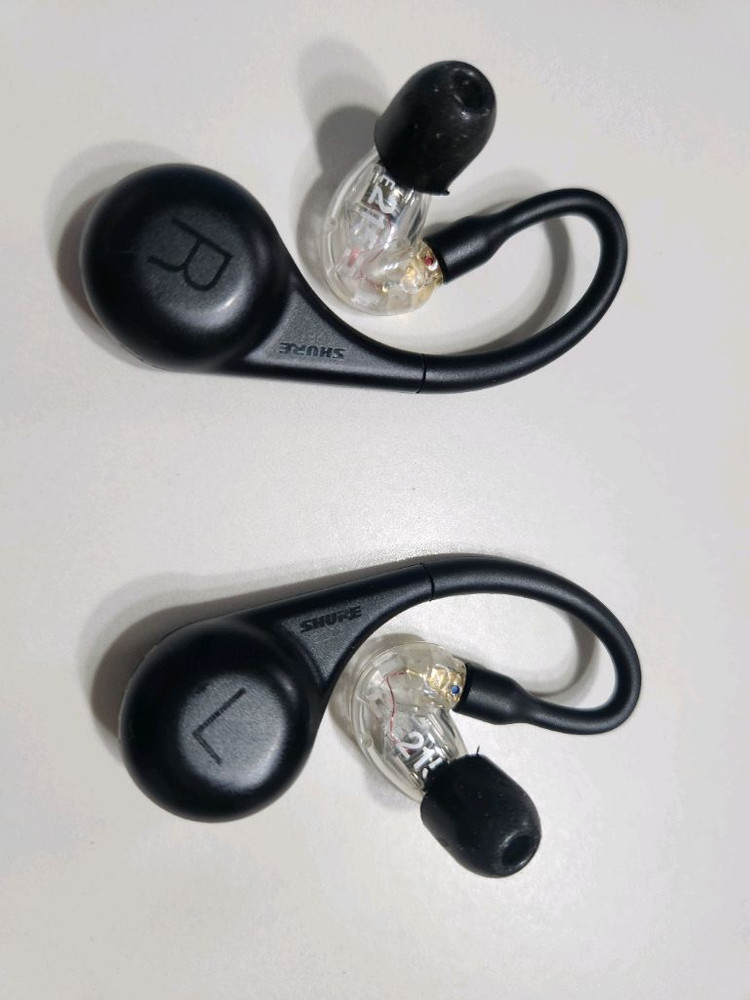 슈어 AONIC tw1 + se215 무선 이어폰(투명)--4