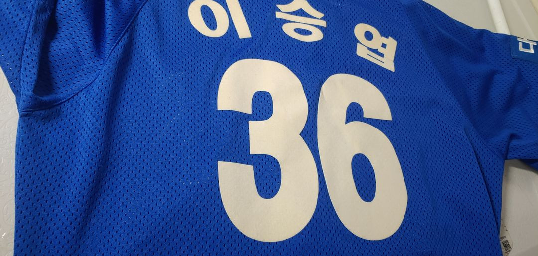 삼성 라이온즈 이승엽 왕조유니폼 100--4