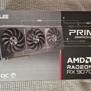 미개봉 ASUS RX 9070 XT 프라임 16GB