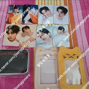 2pm 준호 준더모 틴케이스 포카 세트 + 잊냥이 포카홀더 일괄양도 이미지