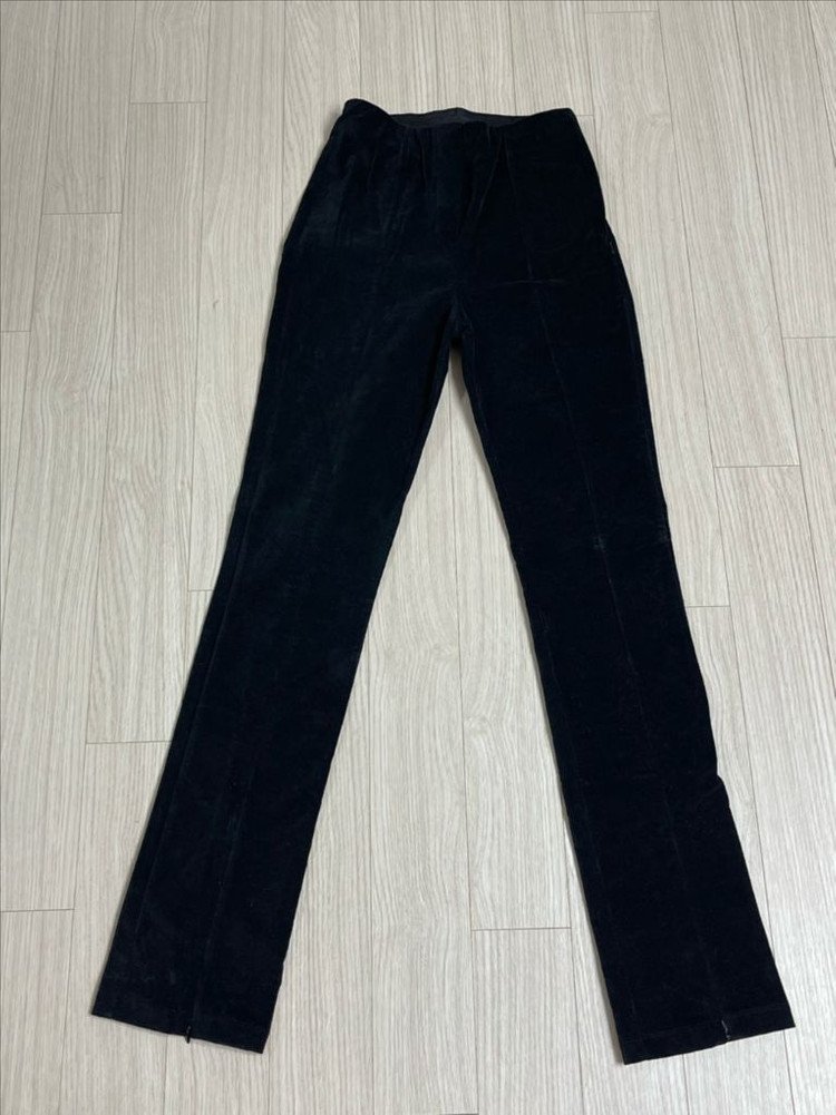 (새상품) 매니모어몽 몽키슬릿 요술팬츠 블랙 이미지