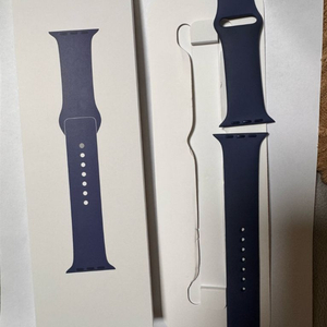 애플 정품 애플워치 스트랩 데님 스포츠밴드 46mm M/L