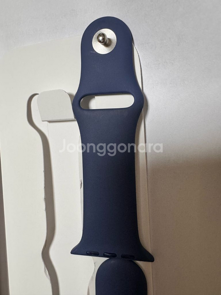 애플 정품 애플워치 스트랩 데님 스포츠밴드 46mm M/L--2