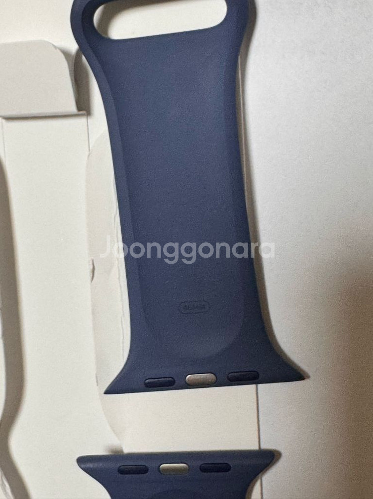 애플 정품 애플워치 스트랩 데님 스포츠밴드 46mm M/L--4