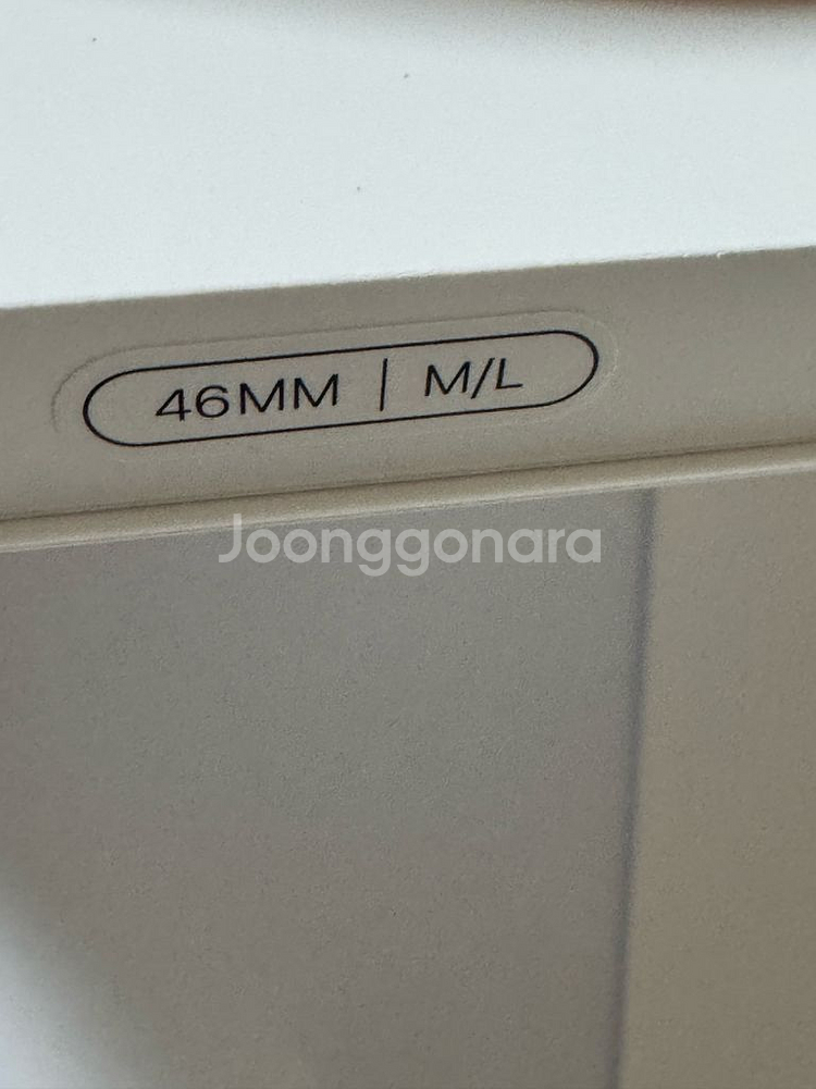 애플 정품 애플워치 스트랩 데님 스포츠밴드 46mm M/L--8