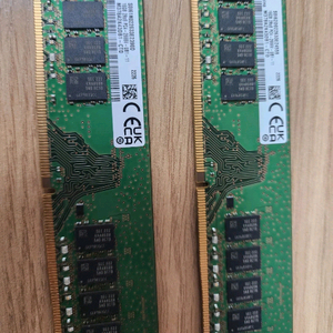 삼성 DDR4 32g(16x2)메모리 상태긋 2개가격