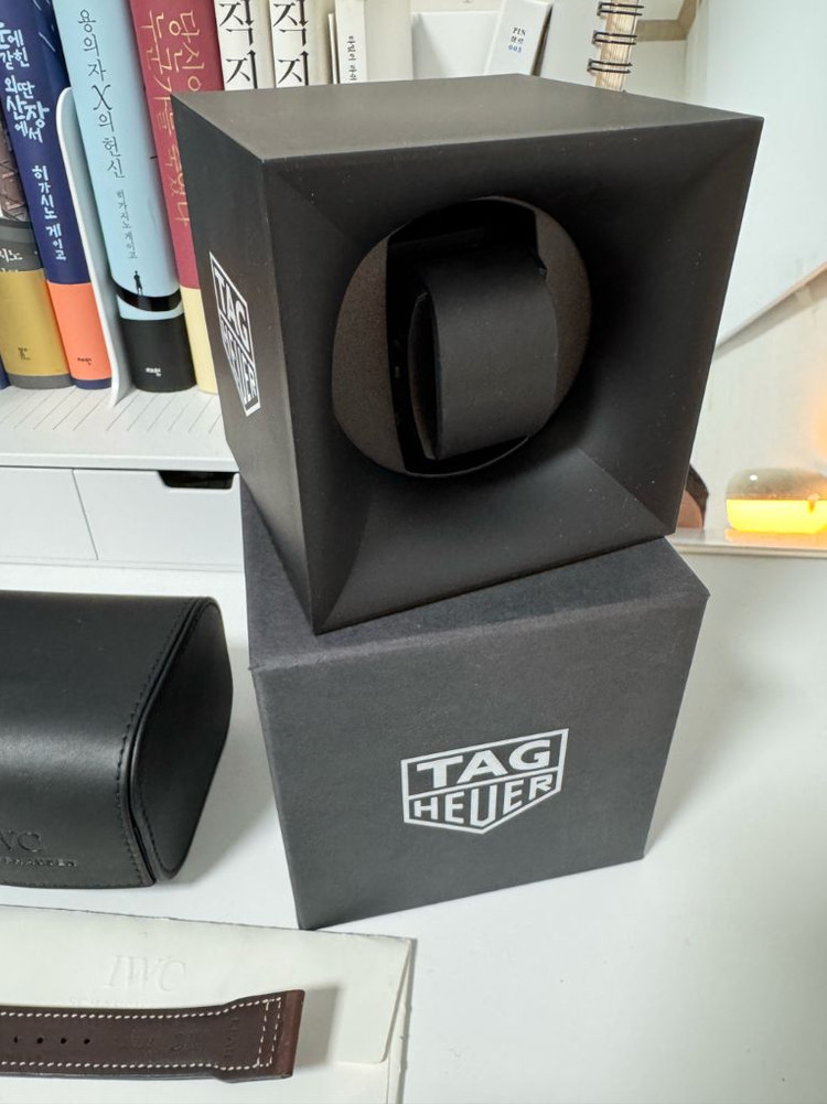 (판,교) IWC 파일럿 크로노그래프 43mm 스틸시계 풀구성+고급와인더 판매 이미지