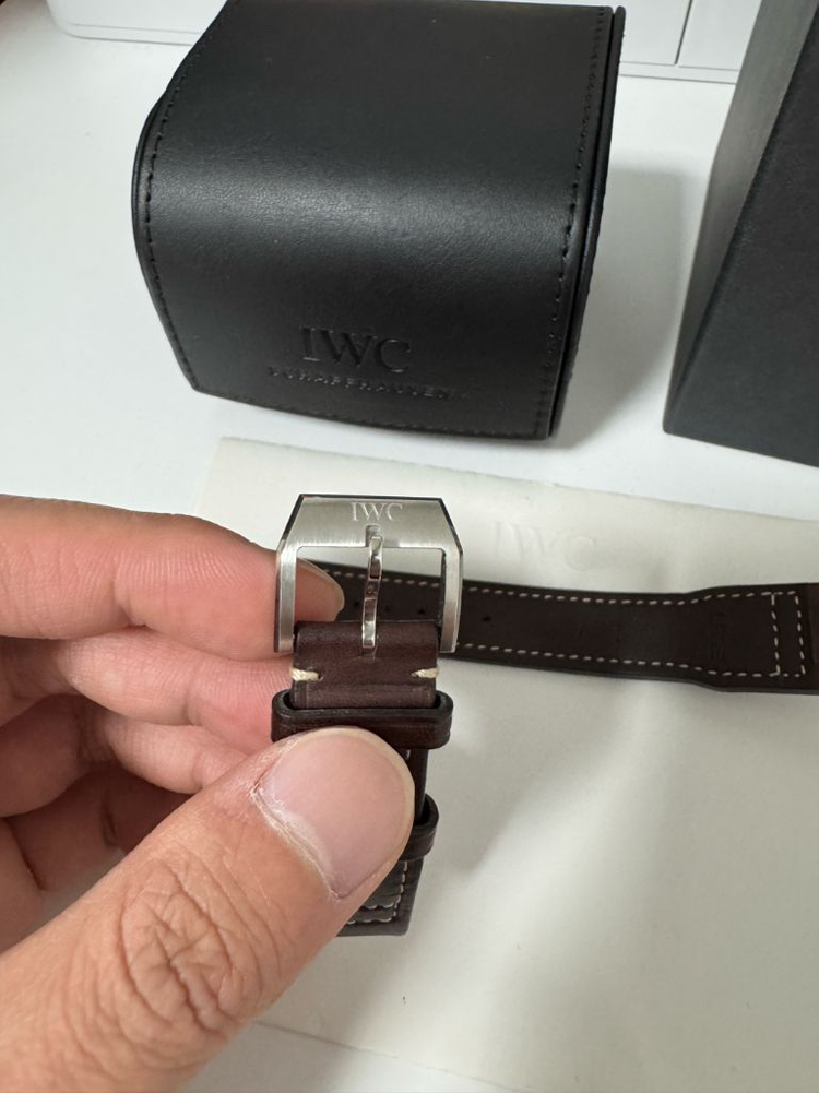 (판,교) IWC 파일럿 크로노그래프 43mm 스틸시계 풀구성+고급와인더 판매 이미지