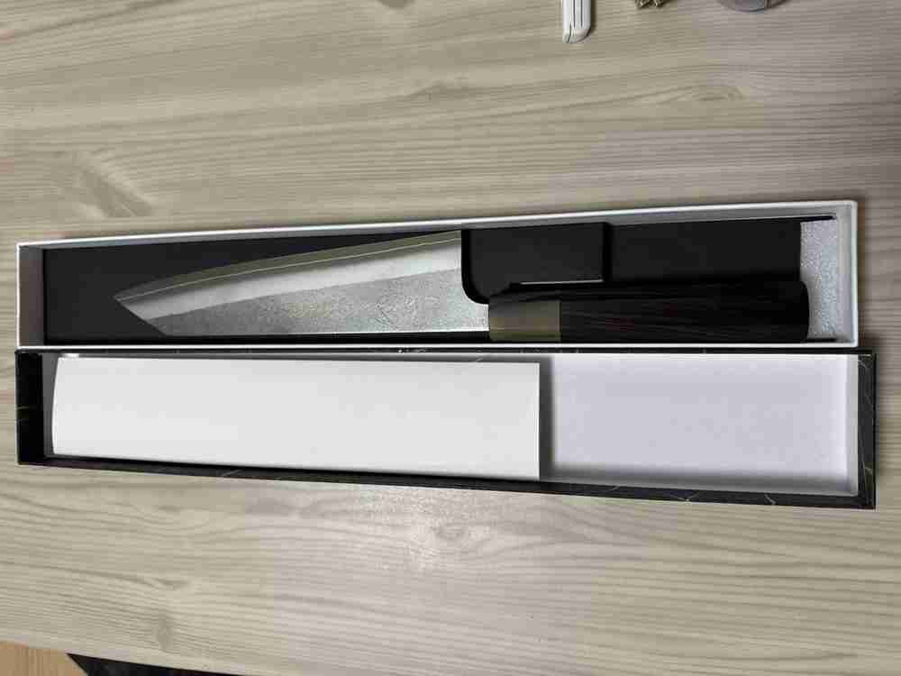 초심 요시카네 SKD12 키리츠케 규토 210 우도 쉐프나이프 주방 식칼 나이프--2