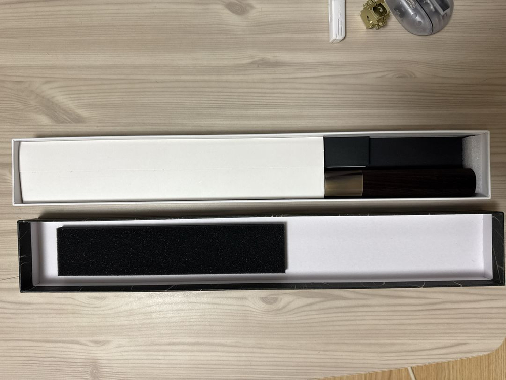 초심 요시카네 SKD12 키리츠케 규토 210 우도 쉐프나이프 주방 식칼 나이프--3