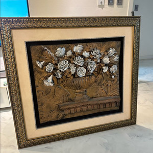 팝아트,조형액자,입체액자,대형액자,큰액자,은장미,매장,로비,조형물,액자,모형 이미지