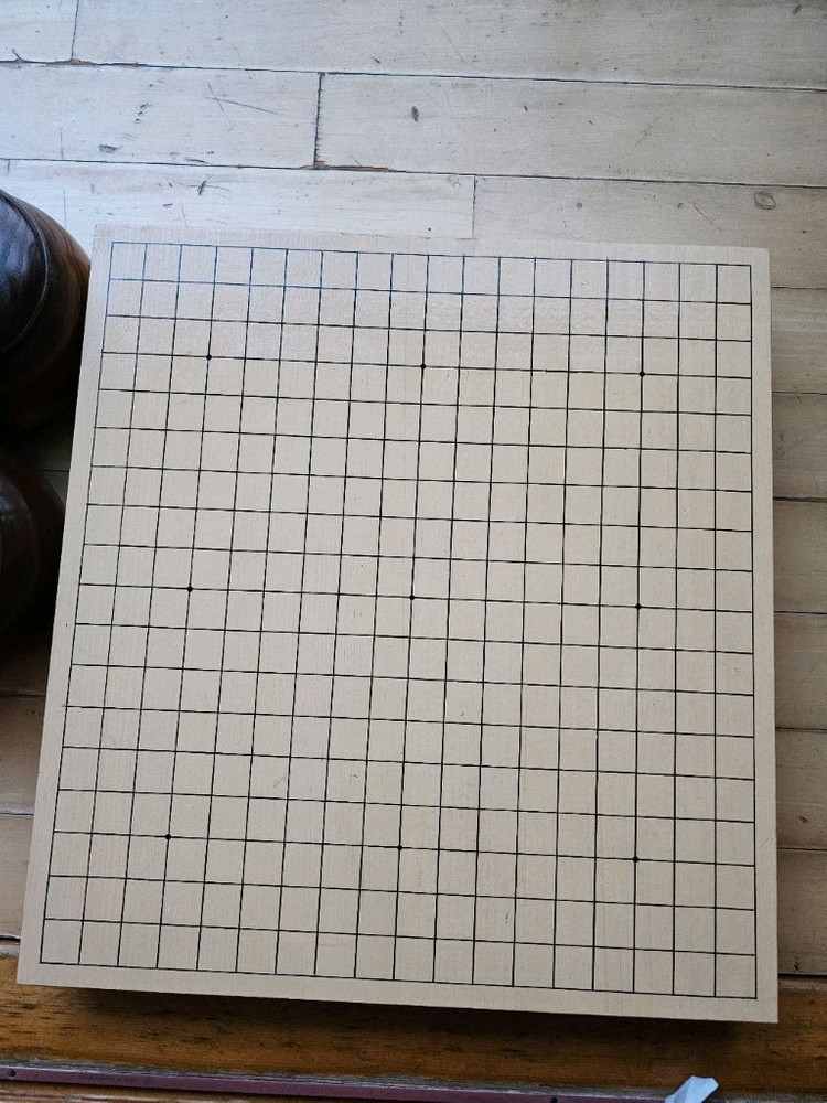 원목 고급 바둑판 & 바둑돌 세트 이미지