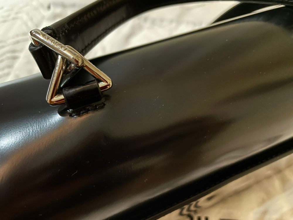 [급처 최종가, 거의 새제품] 겐조 K백 크로스바디 소가죽 숄더백--8