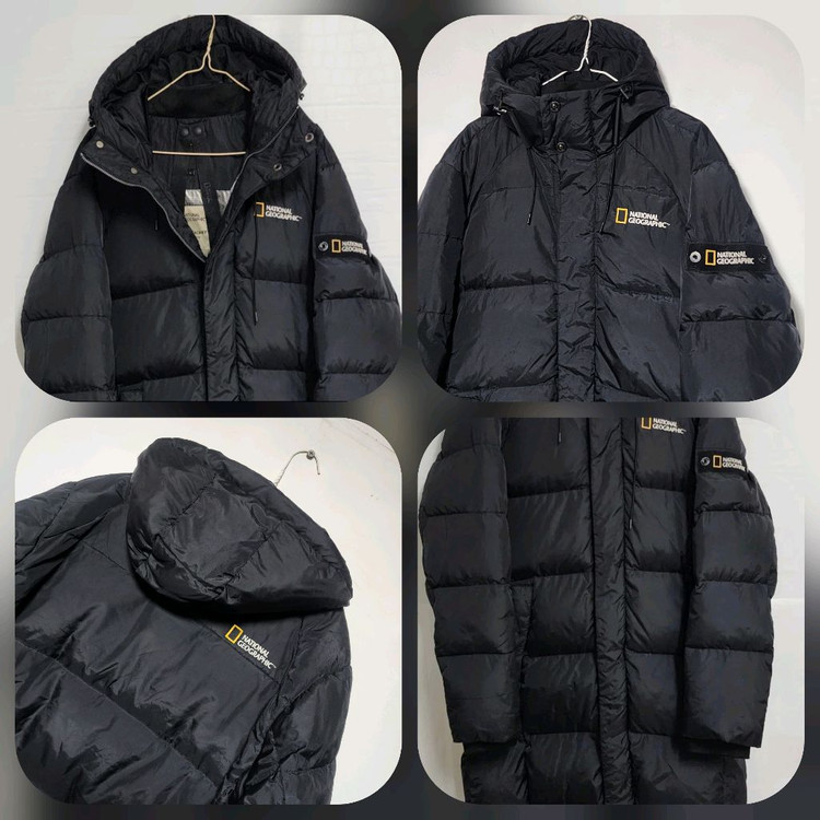 내셔널지오그래픽 구스 다운 롱패딩 100 이미지