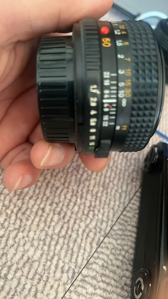 minolta md 50mm 1:1.7 렌즈 팝니다 이미지