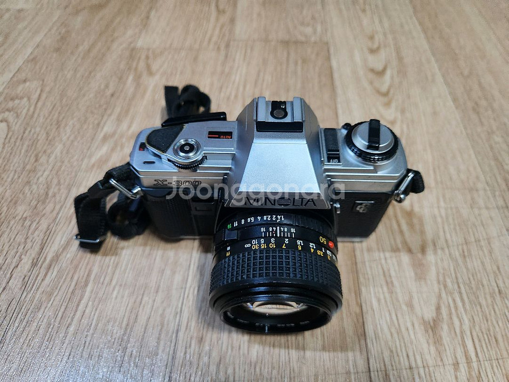 미놀타 X-300 바디및 50mm F1.4 + 28-85mm F3.5-4.5 렌즈 셋트 판매합니다--3