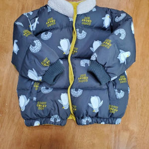 아가방 리버시블 패딩 90