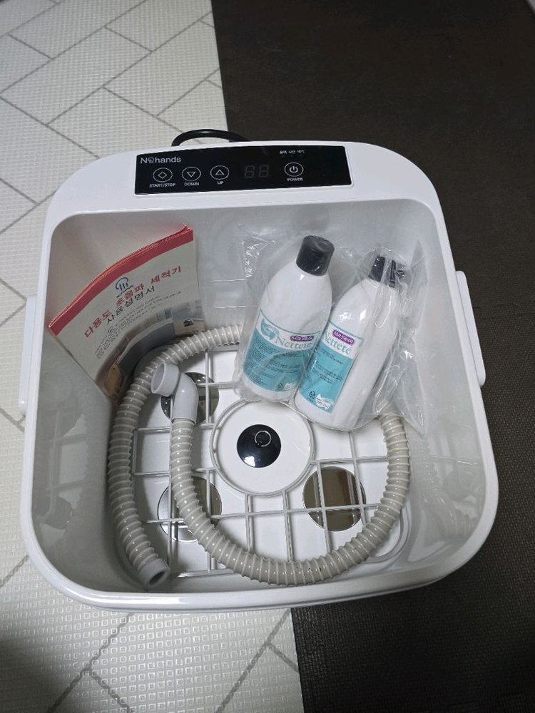 노핸즈 초음파 식기세척기--1