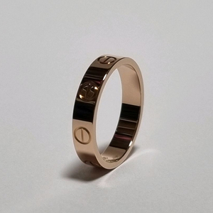 까르띠에 러브링 로즈골드 48호 반지 보증서 풀박스