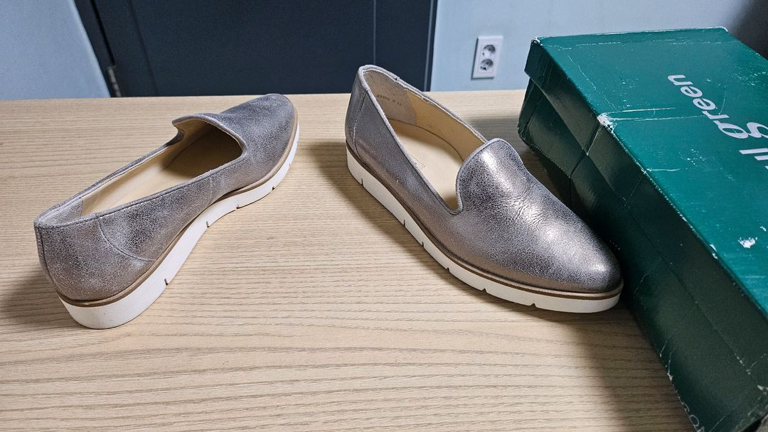 [7M,240]폴그린-슬립온,로퍼(스모크매트) 이미지