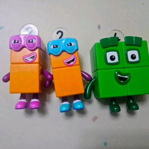 넘버블럭스 트러블메이커 피규어 3종 세트