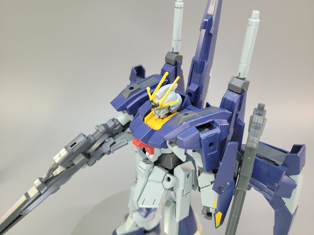 HG 라이트닝 백웨폰시스템 MK2 빌드 건담 건프라 반다이 완성품--2