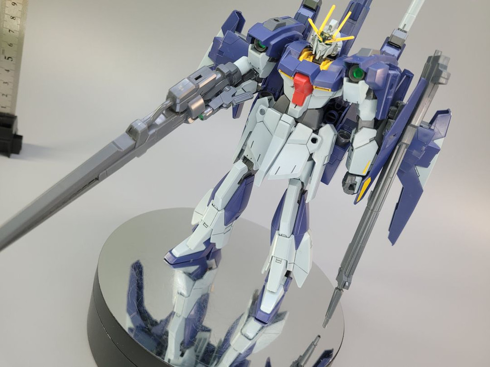 HG 라이트닝 백웨폰시스템 MK2 빌드 건담 건프라 반다이 완성품--8