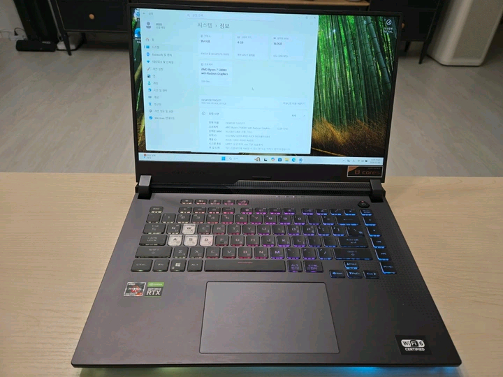 아수스 ROG STRIX G513QE-HN004 게이밍 노트북--1