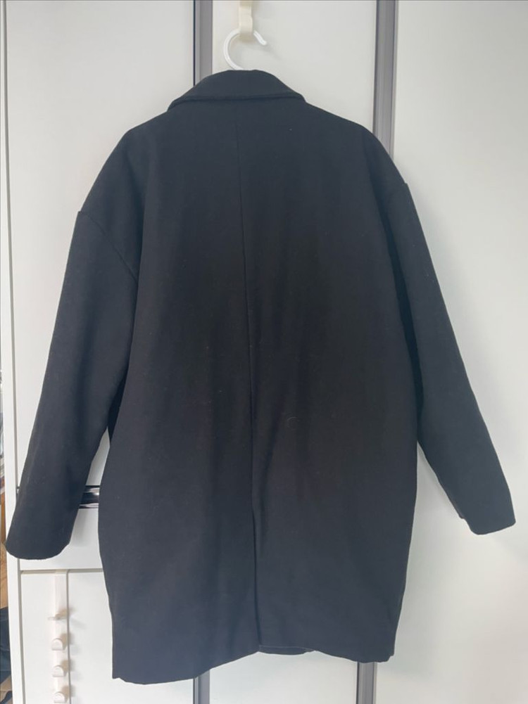 남성 코트 블랙--3