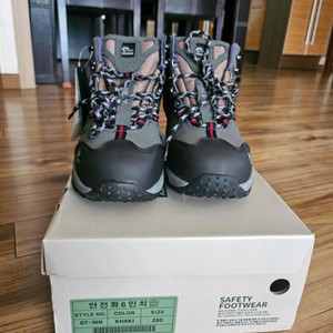 gt-36n 네파 안전화 260265270 지퍼 메쉬 새제품