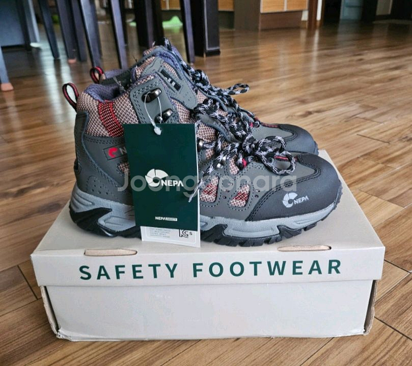 gt-36n 네파 안전화 260265270 지퍼 메쉬 새제품--1
