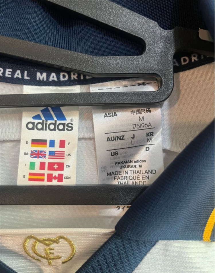 99-00 레알마드리드 라울 유니폼 M--2