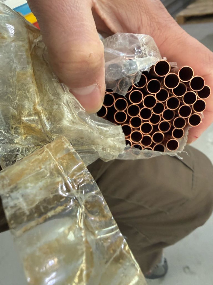 동배관, 동파이프--1