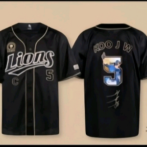 삼성라이온즈 구자욱 골든글러브 한정판 유니폼(100사이즈) 미개봉 이미지