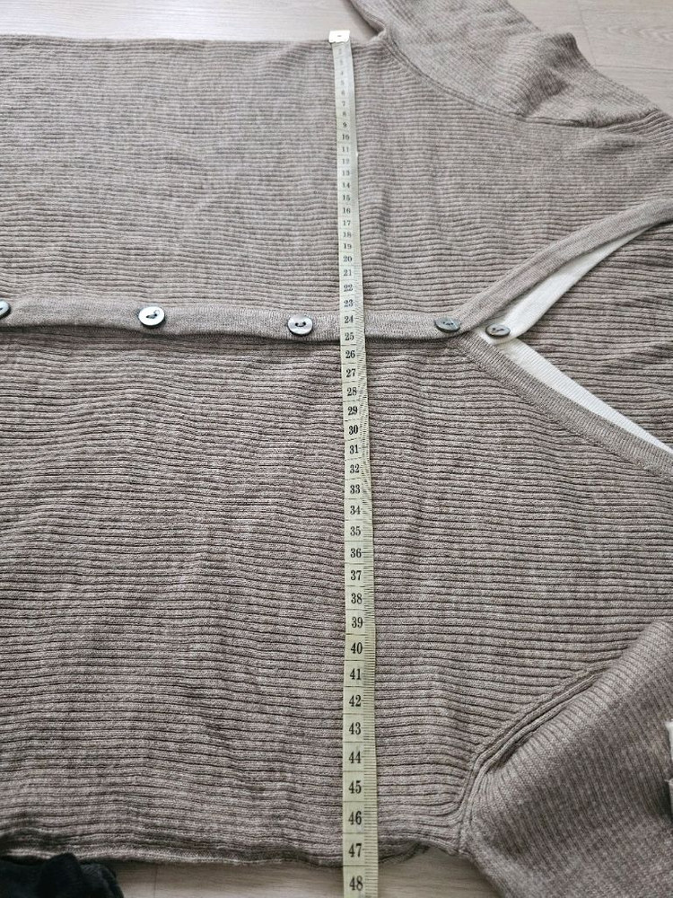 여성 청바지 +가디건 이미지