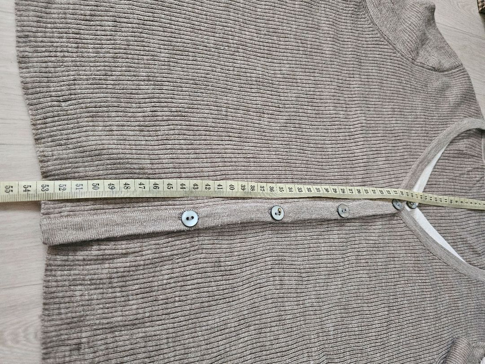 여성 청바지 +가디건 이미지