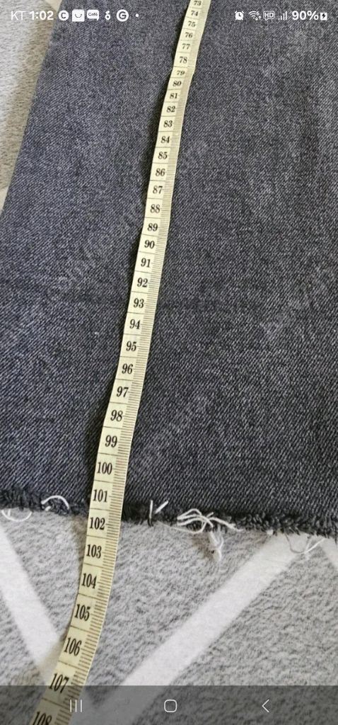 여성 청바지 +가디건 이미지