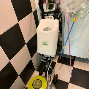 클레온 16인치 광택기/연마기 + cs테크 2모터 45L 건습식 청소기