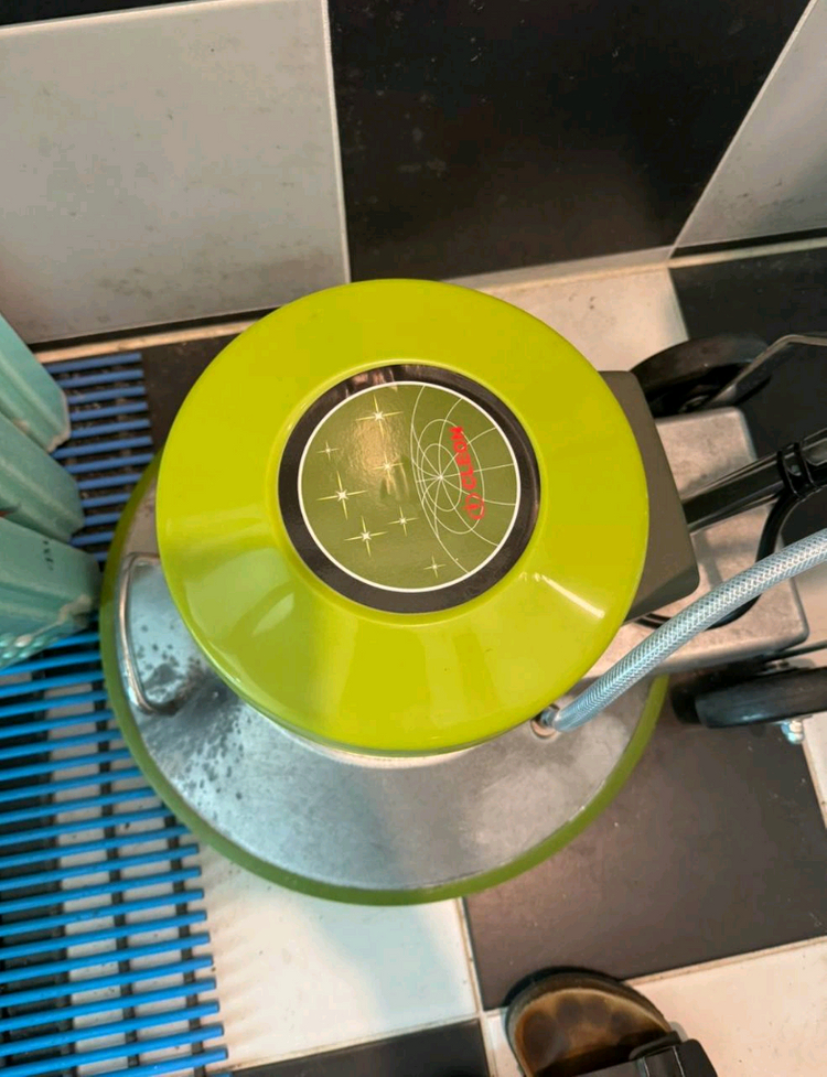 클레온 16인치 광택기/연마기 + cs테크 2모터 45L 건습식 청소기--1