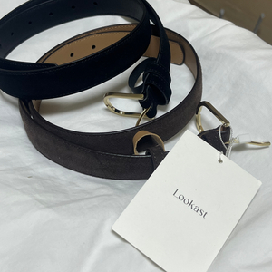 룩캐스트 안젤리카 스웨이드 벨트