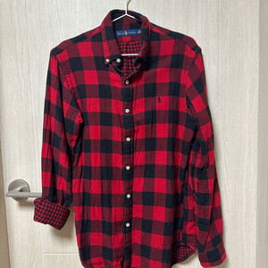 폴로 체크셔츠 S사이즈