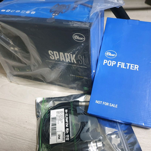 블루 Spark SL 로지텍정품 최고급 마이크