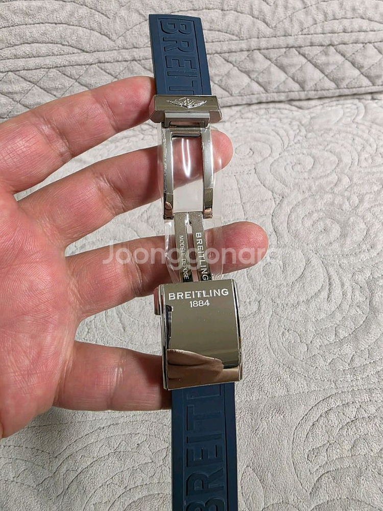 브라이틀링 22미리 디버클+러버--1