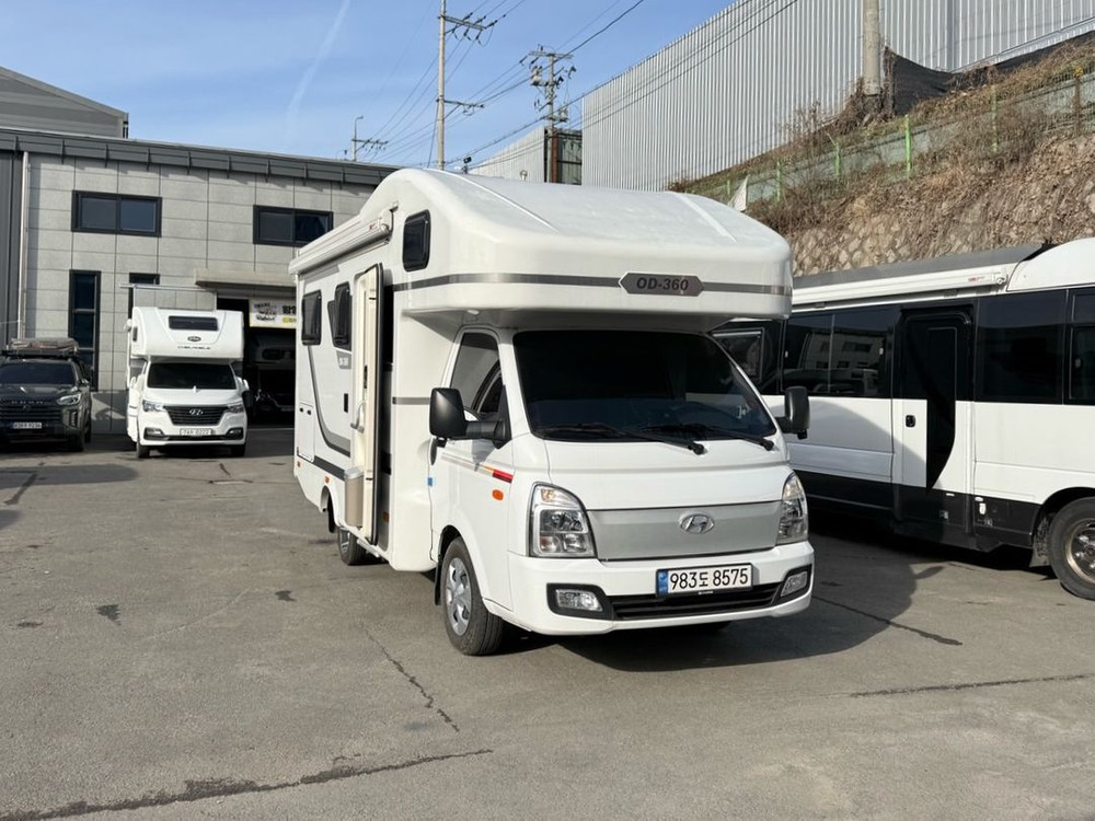 현대 포터2 캠핑카 중고 오딧세이 오디360--1
