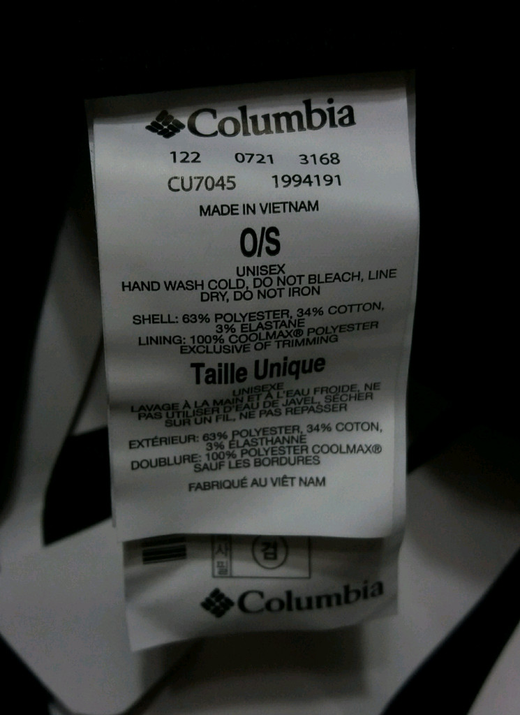 컬럼비아 여성모자 새제품 8천원--8