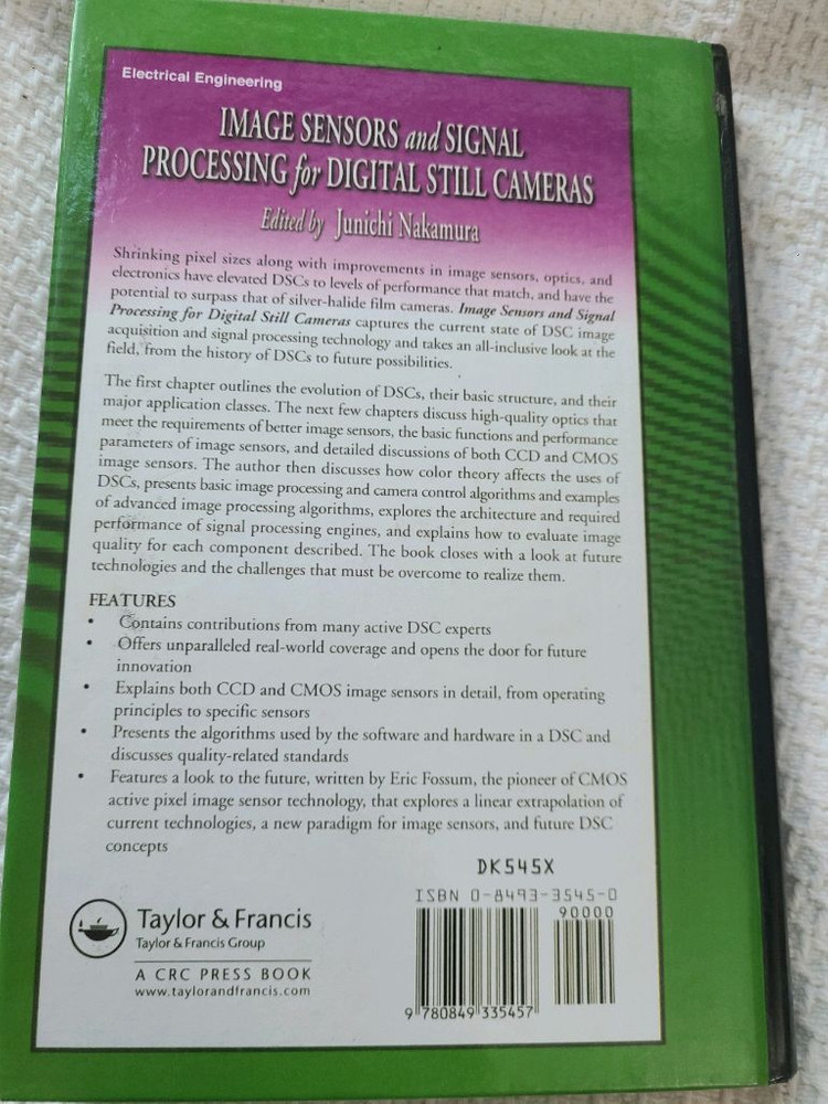 Image Sensors and Signal Processing for Digital Still Cameras 이미지